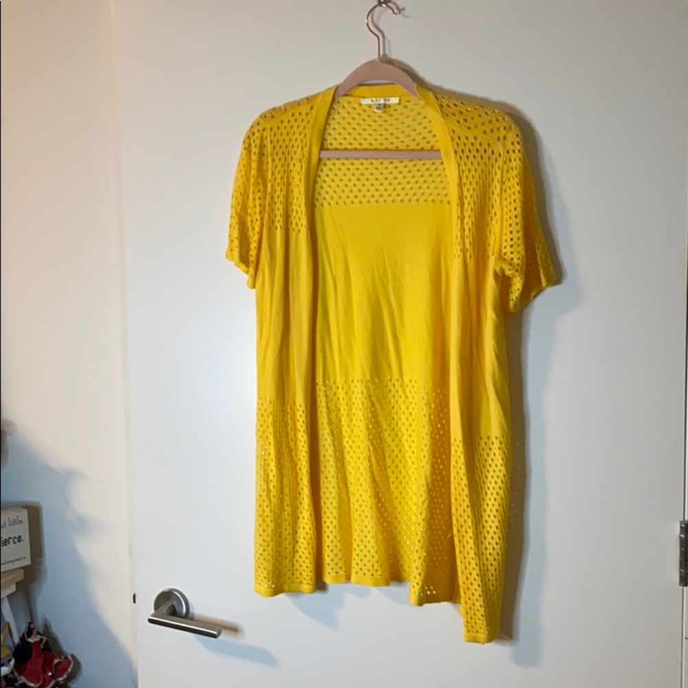 Yellow Cardigan